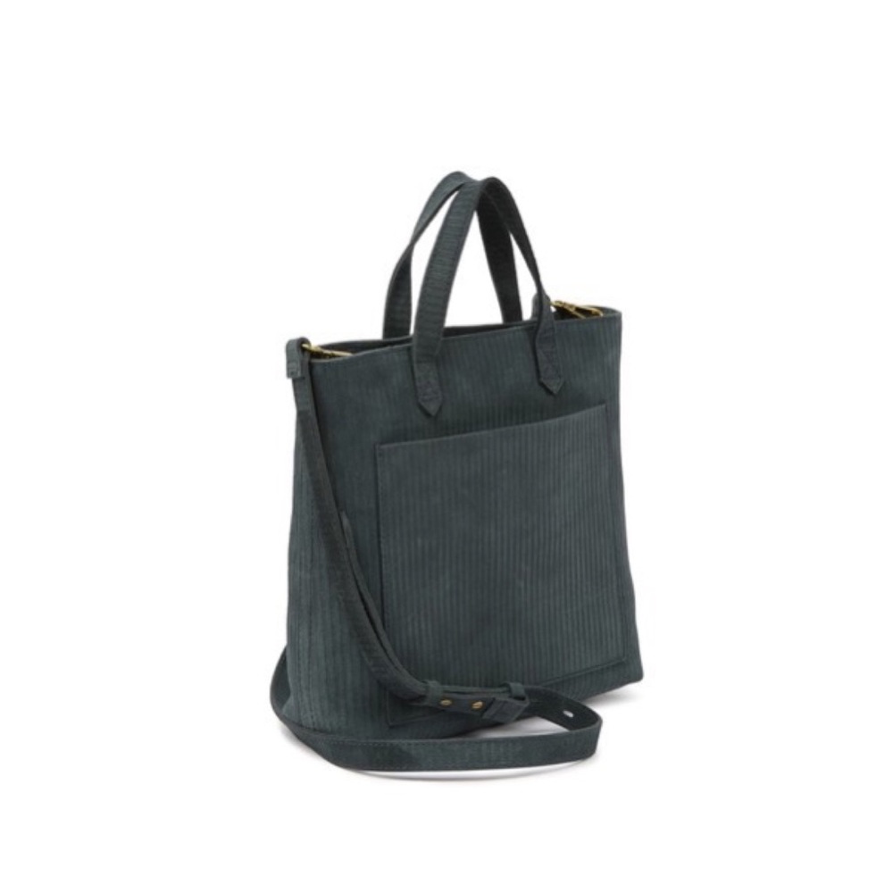 Madewell Dark Green Corduroy Cosmetic Bag